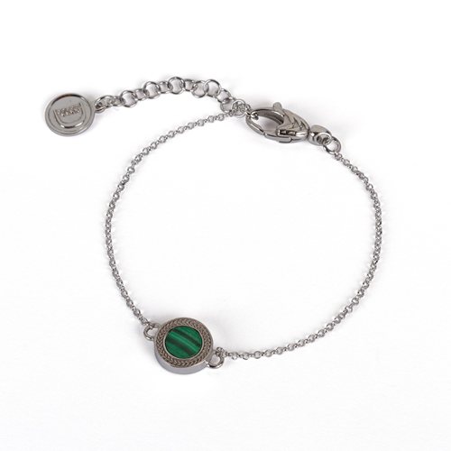 BRACCIALE DOPPIA BELLEZZA realizzato in  argento 925 platinato dal Brand Dueaerre 1938
