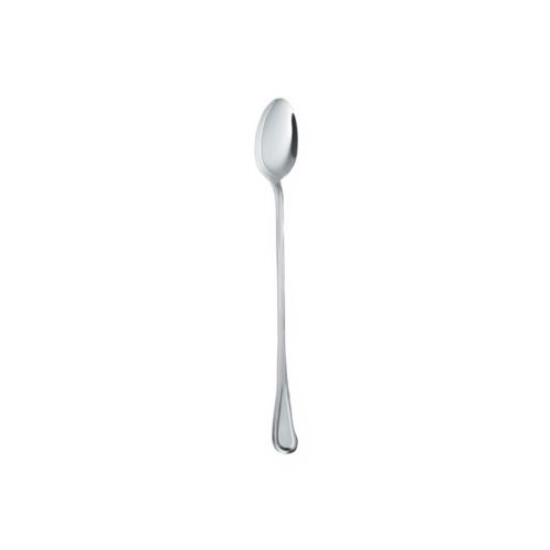 Cucchiaio da bibita con manico lungo in argento tit. 800 in stile inglese 