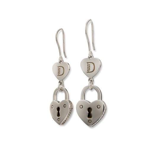 ORECCHINI PROMESSA CUORE realizzato in argento  925 dal Brand Dueaerre 1938