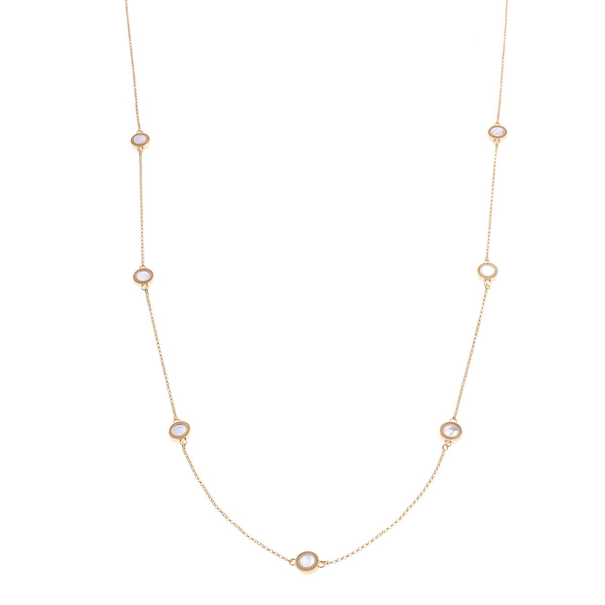 Collana maggiore bellezza dorata realizzato in argento 925 dorato giallo dal brand dueaerre 1938