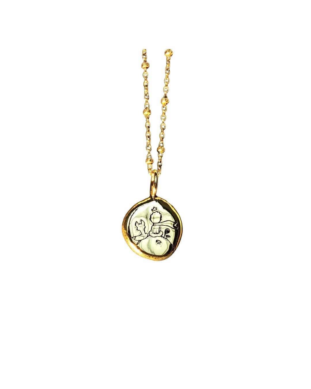 Ciondolo artigianale in argento 925, fatto a mano in italia, dimensioni 12x12 mm