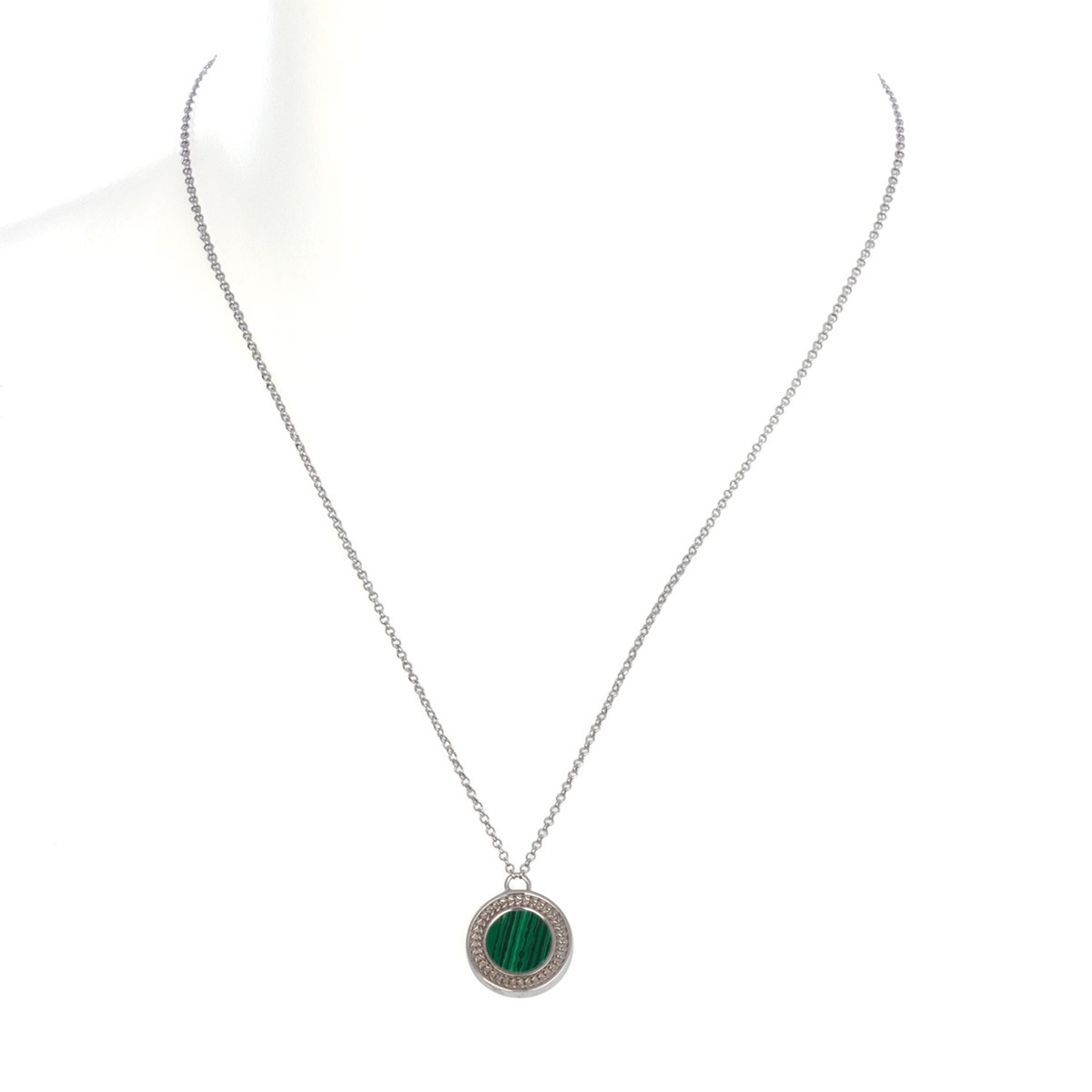 Collana doppia bellezza realizzato in  argento 925 platinato dal brand dueaerre 1938