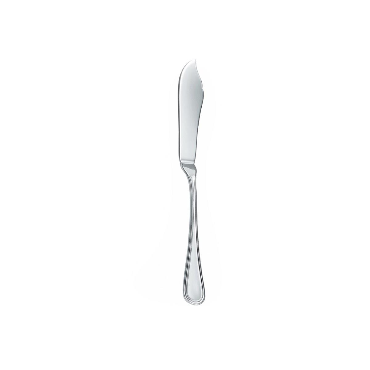 Coltello da pesce medio in argento tit. 800 in stile inglese