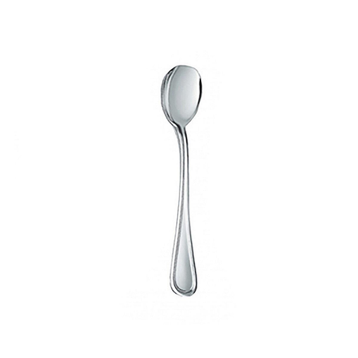 Cucchiaino da sale in argento tit. 800 in stile inglese