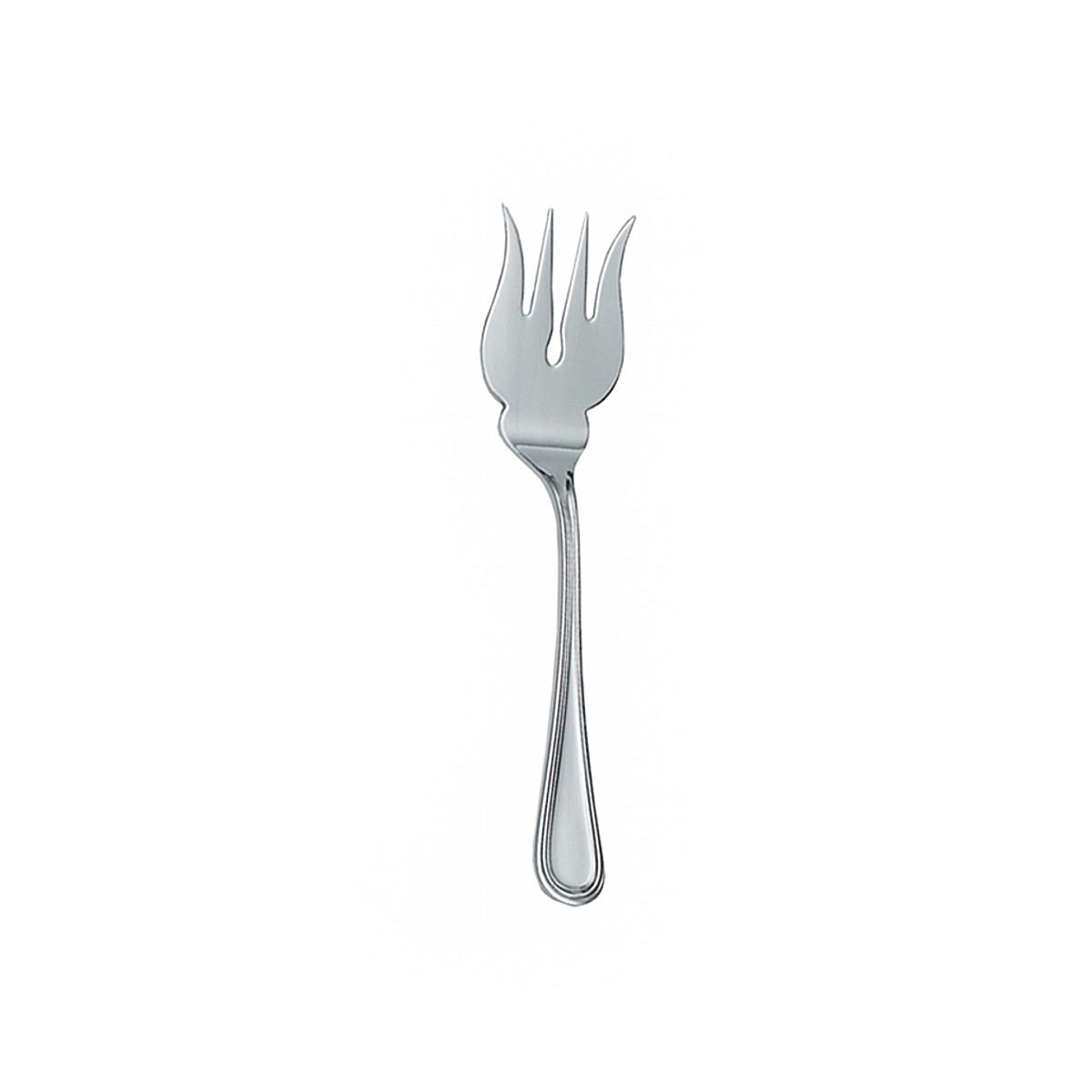 Forchetta da antipasto in argento tit. 800 in stile inglese