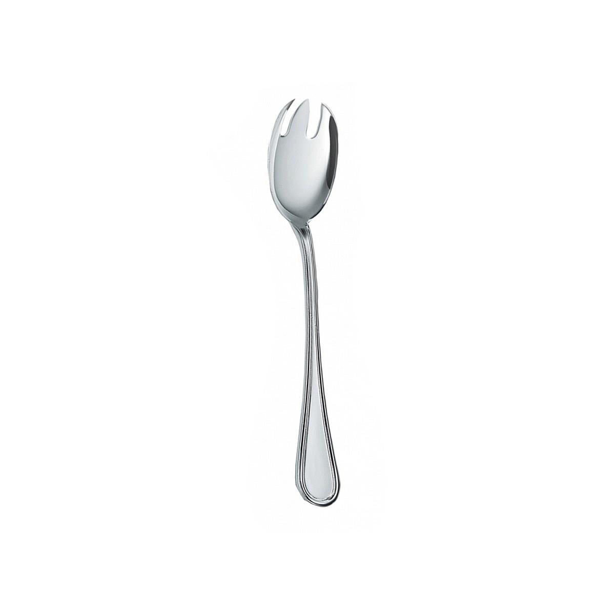 Forchetta per insalata in argento tit. 800 in stile inglese