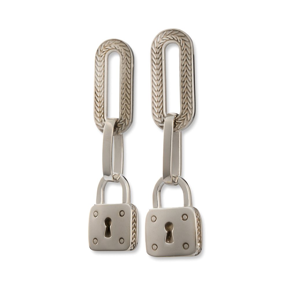 Orecchini unione realizzato in argento  925 dal brand dueaerre 1938